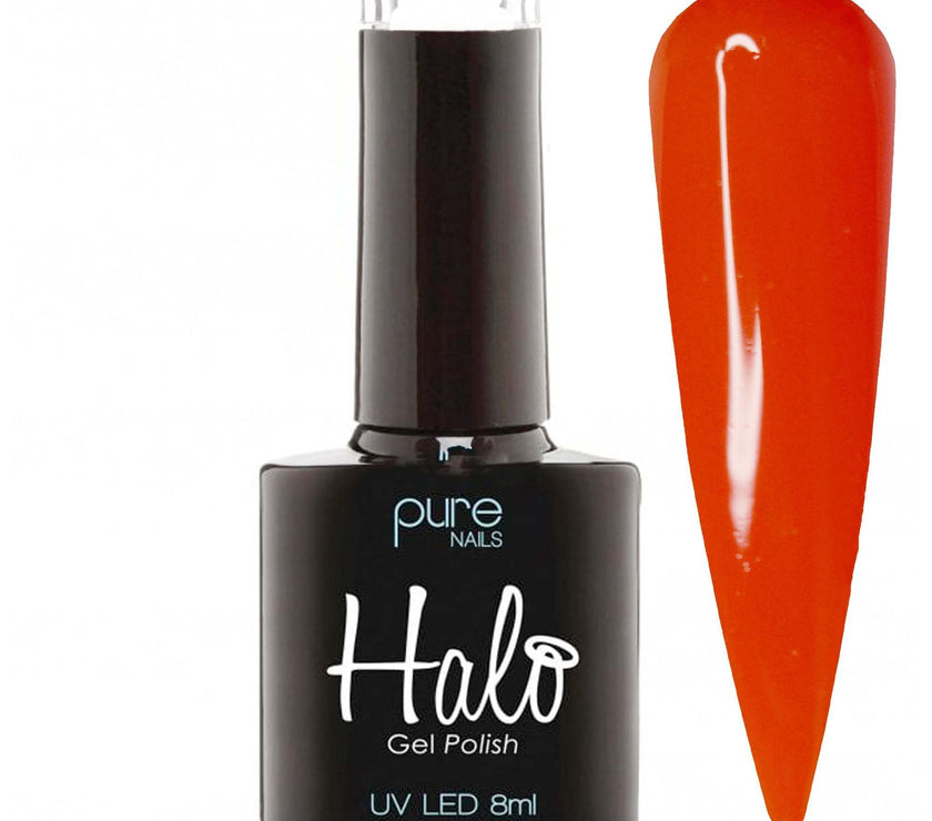 Gel Nail Polish Burnt Orange 8ml