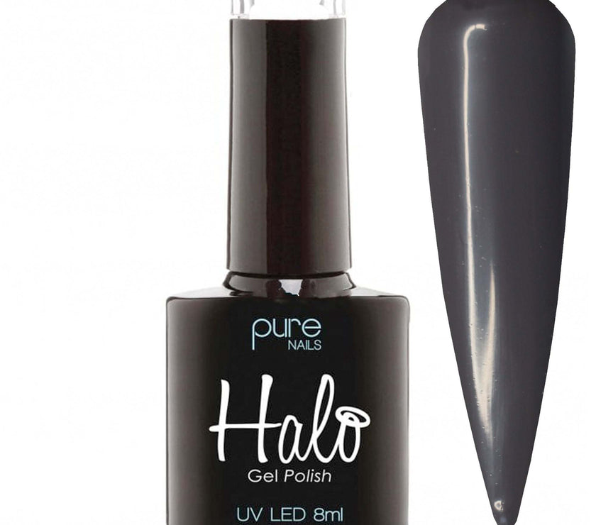 Gel Nail Polish Charcoal Grey 8ml