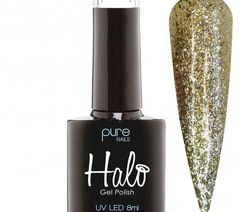 Gel Nail Polish Gold Leaf 8ml