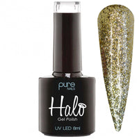 Gel Nail Polish Gold Leaf 8ml