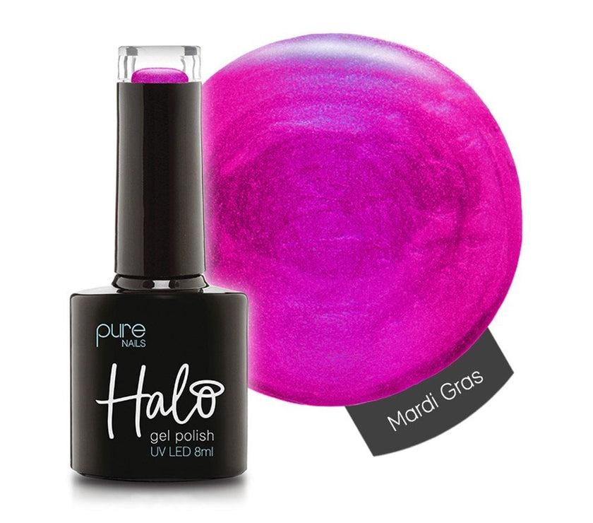 Gel Nail Polish Mardi Grass 8ml