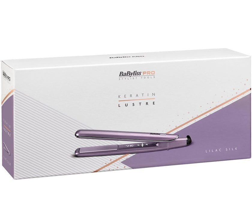 Babyliss Pro Keratin Lustre Straightener Lilac Silk