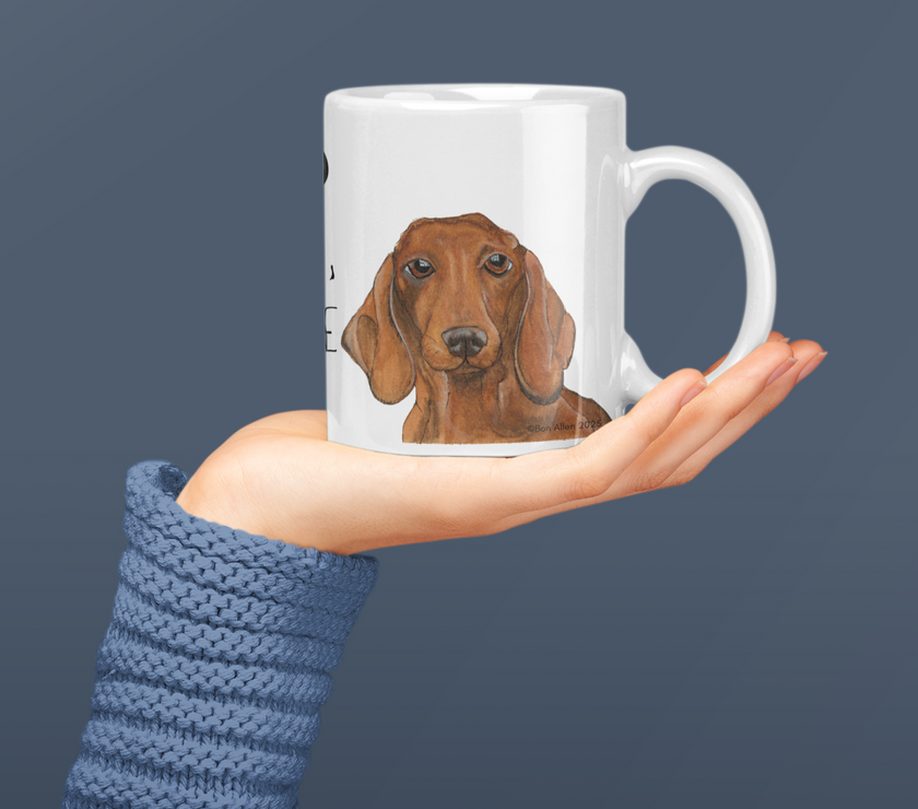 Dachshund Mug – If I Had Thumbs, I’d Take That!