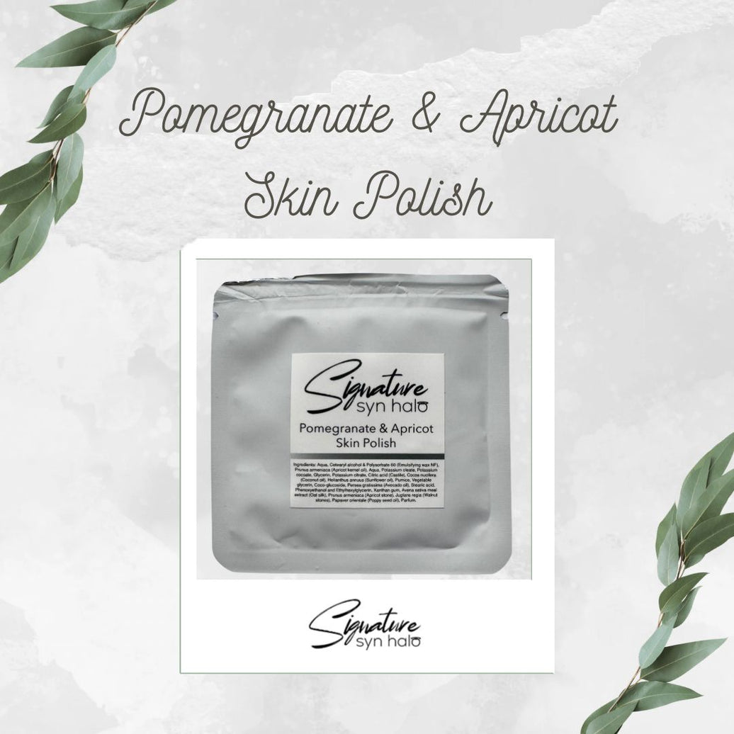 Free: Sample Sachets Pomegranate,Apricot Skin Polish