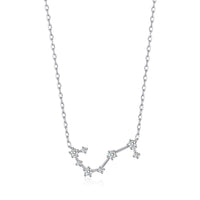 Scorpio Star Sign Zodiac Constellation Necklace and Quote Card with Zircondia® Crystals