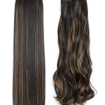 One Straight + One Curly