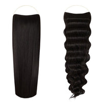 Signature Syn Halo Hair Extensions Double Pack (18 inch) - Signature Syn Halo