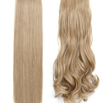 One Straight + One Curly