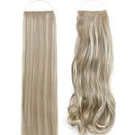 One Straight + One Curly