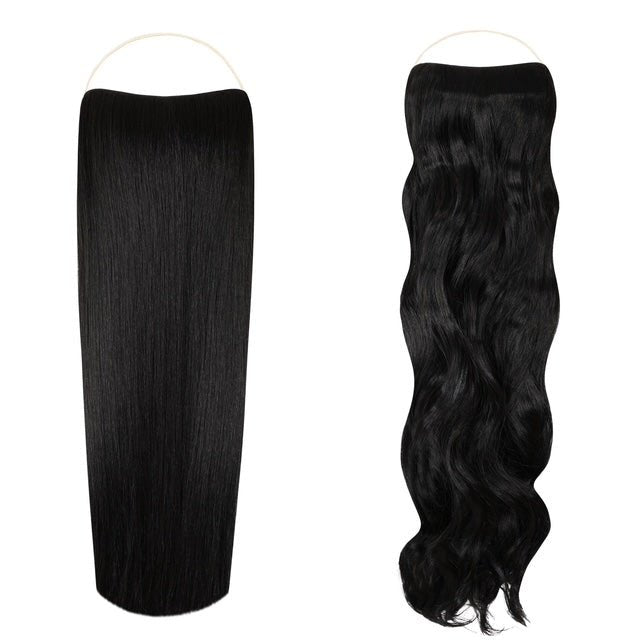 Signature Syn Halo Hair Extensions Double Pack (18 inch) - Signature Syn Halo