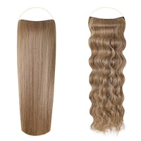 Signature Syn Halo Hair Extensions Double Pack (18 inch) - Signature Syn Halo