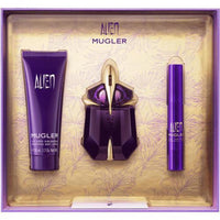 Alien Mugler Gift Set 30ml EDP Refillable + 50ml Body Lotion + 7ml Perfume Brush